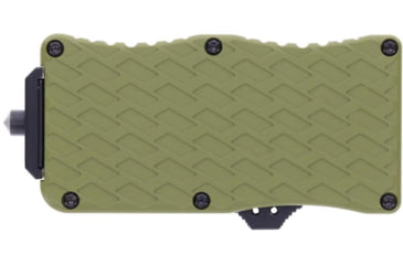 Image of Schrade Uproar Mini D/A OTF Knife, 1.9in Dagger Point OD Green/Stainless Steel, 1159306