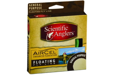 Image of Scientific Anglers AirCel L-7-F Floating Fly Line Level Light Green, 153167