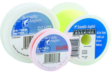 Image of Scientific Anglers Number 20 250yd Backing Yellow Clam, 704879