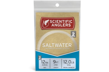 Image of Scientific Anglers Saltwater Nylon Leaders 9in 2 Pack 12lb, 112789