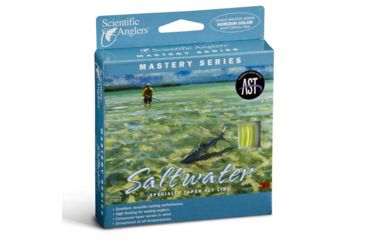 Image of Scientific Anglers Saltwater Taper - WF7F Pale Yellow