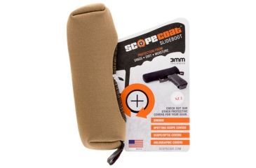 Image of Scopecoat Compact Plain Scope Cover, Coyote Brown, 17SB02CB