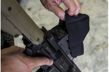 Image of Scopecoat Trijicon MRO Scope Cover, Black, 12HE51BK