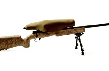 Image of Scopecoat Leupold Mark 4 CQ/T Rifle Scope Covers - XP-6 Flak Jacket (6mm), Scopecoat Colors Scopecoat Cover for Leupold Mark 4 XP-6 Flat Jacket in Black (6mm)