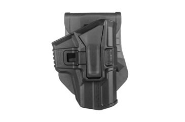 Image of Scorpus Level 1 Retention OWB Belt/Paddle Holster, Glock 19, Ambidextrous Hand, Black, SC-G9B