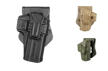 Image of Scorpus M1 Holster w/Level 1 Retention, Black, Flat Dark Earth, OD Green