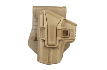 Image of Scorpus M1 Level 1 Retention OWB Belt/Paddle Holster, Glock 20, Left Hand, Flat Dark Earth, SC-G21SLHT