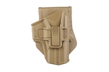Image of Scorpus M1 Level 2 Retention OWB Belt/Paddle Holster, G-9R, Glock 17/19/26, Right Hand, Flat Dark Earth, SC-G9RT