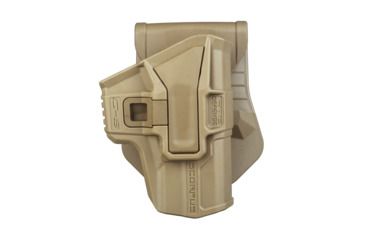 Image of FAB Defense Scorpus M1 Level 1 Retention OWB Belt/Paddle Holster, Glock 19, Right Hand, Flat Dark Earth, sc-g9st