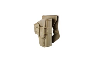 Image of FAB Defense Scorpus Model M24 Belt Holster Level 1 Retention, Glock 17–35/40–43X/48, H&amp;K USP 9/.40/.45, SIG P226, S&amp;W M&amp;P 9/40, CZ 75 SP-01, Makarov PM , Left Hand, Flat Dark Earth, 1911, sc-24b1911lht