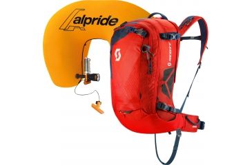 Image of SCOTT Air Free AP 32 Kit Pack-Burnt Orange/Eclipse Blue-32L