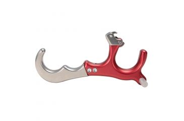Image of Scott Archery Focus Release, 4 Finger Straight Red 6007-RE-5