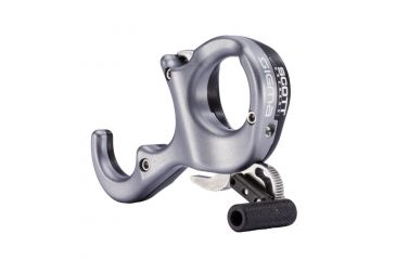 Image of Scott Archery Sigma Release, 3 Finger Gun Metal/Black 8007-GU-3