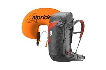 Image of SCOTT Backcountry Guide AP 40L Kit, Dark Grey/Burnt Orange, 2542455237815