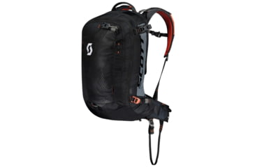 Image of SCOTT Guide AP 30L Backpack, Black/Burnt Orange, Normal Length, 2542475227815