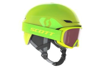 Image of SCOTT Combo Keeper 2 Plus w/ Witty - Junior, High Viz Green, Small, 2879796633006
