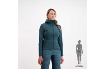 Image of SCOTT Defined Mid Hoody Jacket - Womens, Aruba Green, 2XS, 2918337334005