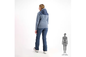 Image of SCOTT Defined Optic Hoody Jacket - Womens, Metal Blue/Glace Blue, Medium, 2838017379008
