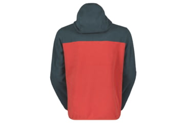 Image of SCOTT Defined Original Fleece PO Hoodie - Mens, Aruba Green/Magma Red, 2XL, 2918097366010