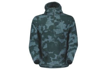 Image of SCOTT Defined Original Fleece PO Hoodie - Mens, Aruba Green Print, Medium, 2918097363007
