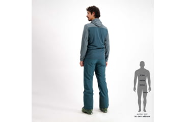 Image of SCOTT Defined Tech Hoody Jacket - Mens, Grey Green/Aruba Green, Large, 2918107372008