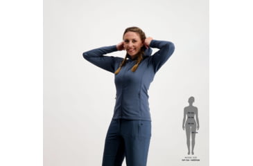 Image of SCOTT Defined Tech Hoody Jacket - Womens, Metal Blue, 2XS, 2918317377005