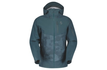 Image of SCOTT Explorair 3L Jacket - Mens, Aruba Green/Aruba Green Print, Extra Large, 2837517395009