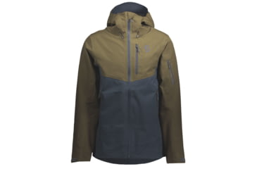 Image of SCOTT Explorair 3L Jacket - Mens, Earth Brown/Dark Blue, Large, 2837517030008