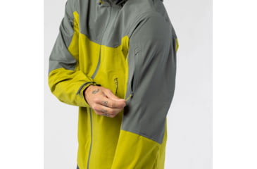 Image of SCOTT Explorair 3L Jacket - Mens, Shadow Grey/Meadow Green, Extra Large, 4215467858012