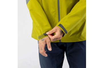 Image of SCOTT Explorair 3L Jacket - Mens, Shadow Grey/Meadow Green, Extra Large, 4215467858012