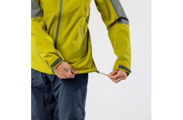 Image of SCOTT Explorair 3L Jacket - Mens, Shadow Grey/Meadow Green, Extra Large, 4215467858012