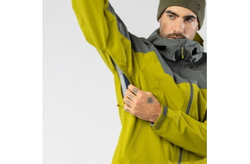 Image of SCOTT Explorair 3L Jacket - Mens, Shadow Grey/Meadow Green, Extra Large, 4215467858012