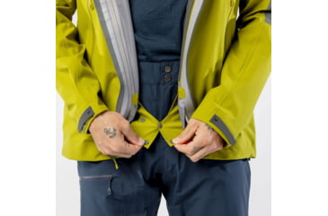 Image of SCOTT Explorair 3L Jacket - Mens, Shadow Grey/Meadow Green, Extra Large, 4215467858012