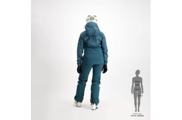 Image of SCOTT Explorair 3L Jacket - Womens, Aruba Green Print, Large, 2837647363009