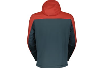 Image of SCOTT Explorair Alpha Hoody Jacket - Mens, Magma Red/Aruba Green, Medium, 2917987374007