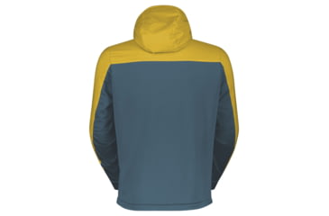 Image of SCOTT Explorair Alpha Hoody Jacket - Mens, Mellow Yellow/Metal Blue, Extra Small, 2917987376005
