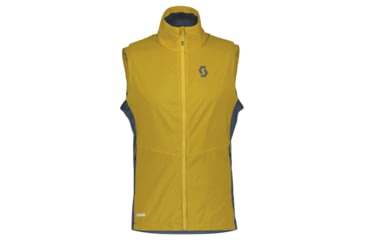 Image of SCOTT Explorair Alpha Vest - Mens, Mellow Yellow/Metal Blue, Medium, 2917997376007