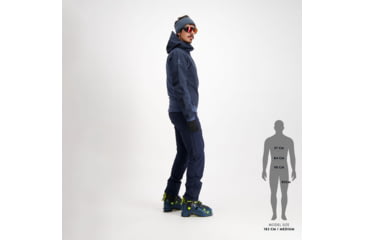 Image of SCOTT Explorair Hybrid LT Jacket - Mens, Dark Blue/Metal Blue, Large, 2918547367008