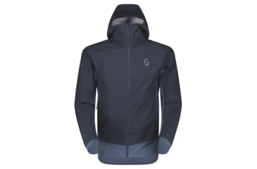 Image of SCOTT Explorair Hybrid LT Jacket - Mens, Dark Blue/Metal Blue, Large, 2918547367008