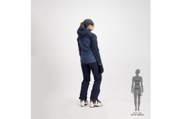Image of SCOTT Explorair Hybrid LT Jacket - Womens, Dark Blue/Metal Blue, Small, 2918667367007
