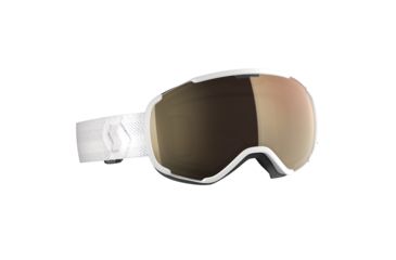 Image of SCOTT Faze II LS Goggle, White/Light Sensitive Bronze Chrome, 2718150002341