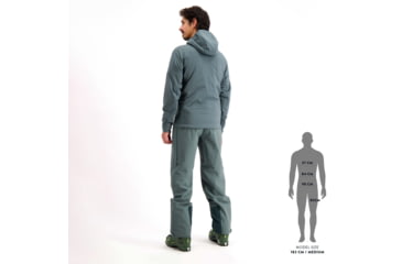 Image of SCOTT Insuloft Light Hoody Jacket - Mens, Grey Green, Small, 2918055280006