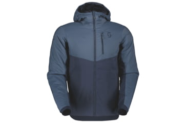 Image of SCOTT Insuloft Light Hoody Jacket - Mens, Metal Blue/Dark Blue, Medium, 2918057378007