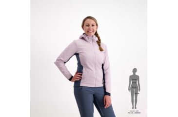 Image of SCOTT Insuloft Light Hoody Jacket - Womens, Sweet Pink/Metal Blue, Medium, 2918267382008