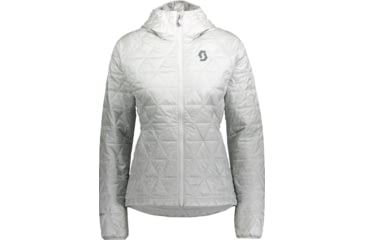 Image of SCOTT Insuloft Superlight PL Hoody Jacket - Womens, Light Grey, Medium, 2837980177008