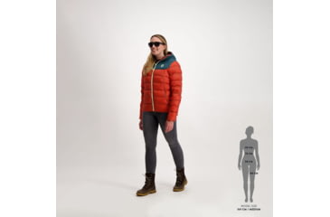 Image of SCOTT Insuloft Warm Jacket - Womens, Aruba Green/Earth Red, Large, 2918247364009