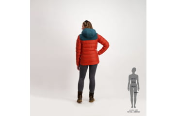 Image of SCOTT Insuloft Warm Jacket - Womens, Aruba Green/Earth Red, Large, 2918247364009