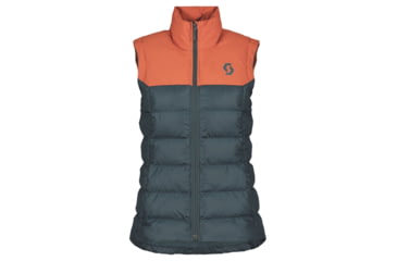 Image of SCOTT Insuloft Warm Vest - Womens, Earth Red/Aruba Green, Extra Small, 2918257369006