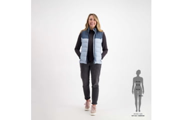 Image of SCOTT Insuloft Warm Vest - Womens, Metal Blue/Glace Blue, Medium, 2918257379008