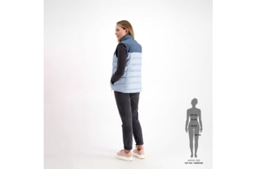 Image of SCOTT Insuloft Warm Vest - Womens, Metal Blue/Glace Blue, Medium, 2918257379008